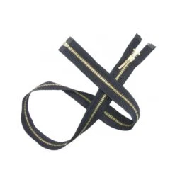 Cremallera Nº5 Con Separador Dorada Negra. Varios Tamaños