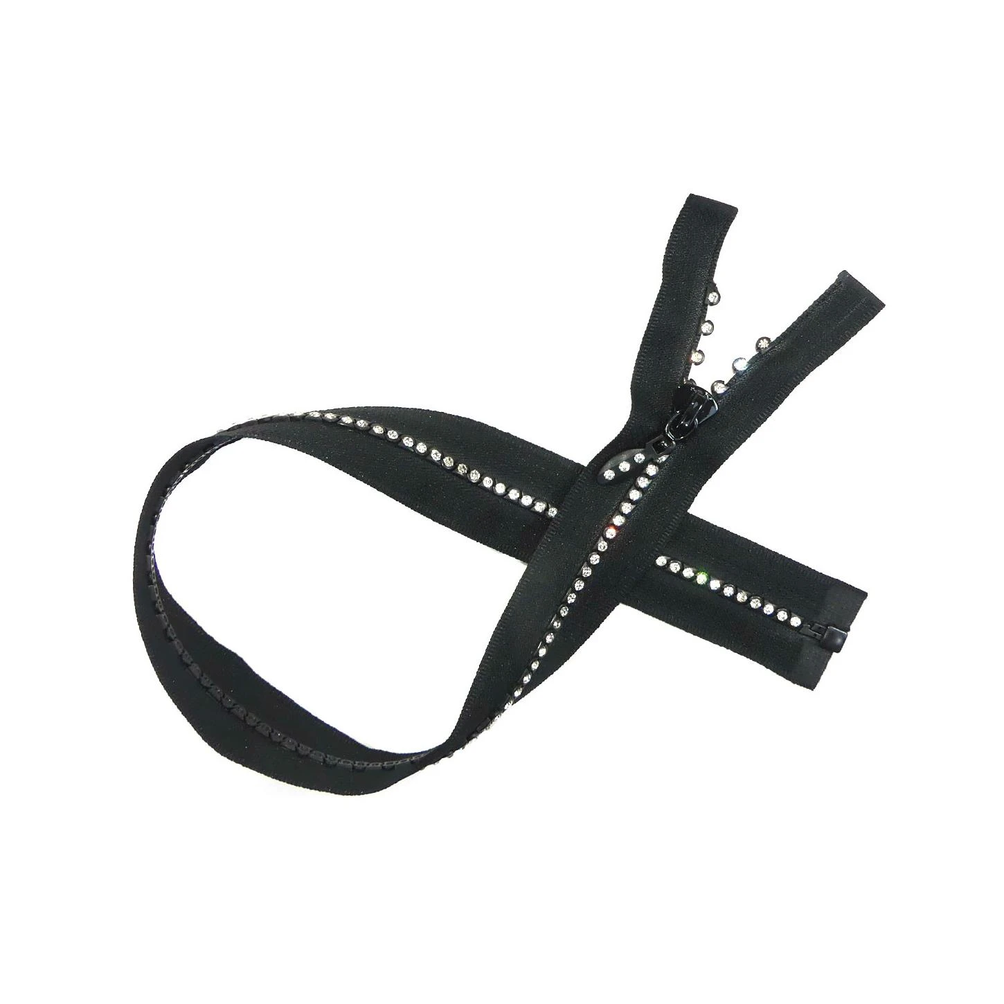 Cremallera De Strass 40cm Con Separador 3 Cremallera De Strass 40cm Con Separador