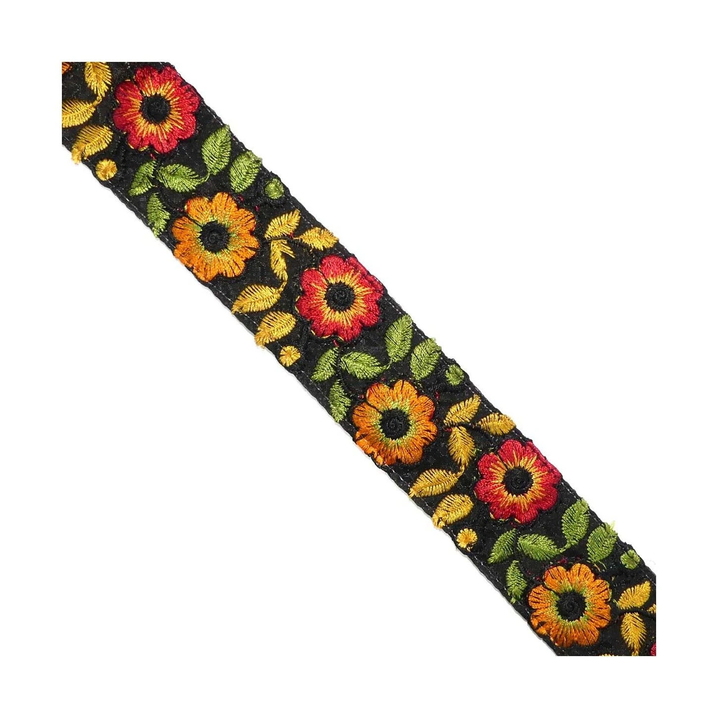 Cubrecosturas Bordado Flores 3,5cm. Varios Colores 3 Cubrecosturas Bordado Flores 3,5cm. Varios Colores