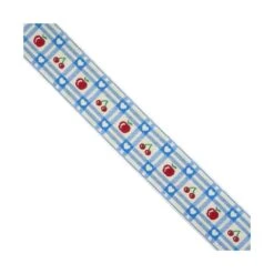 Cubrecosturas Estampado Cuadros Y Frutas 3cm