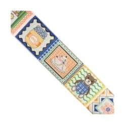 Cubrecosturas Infantil Cuadros Patchwork 48mm