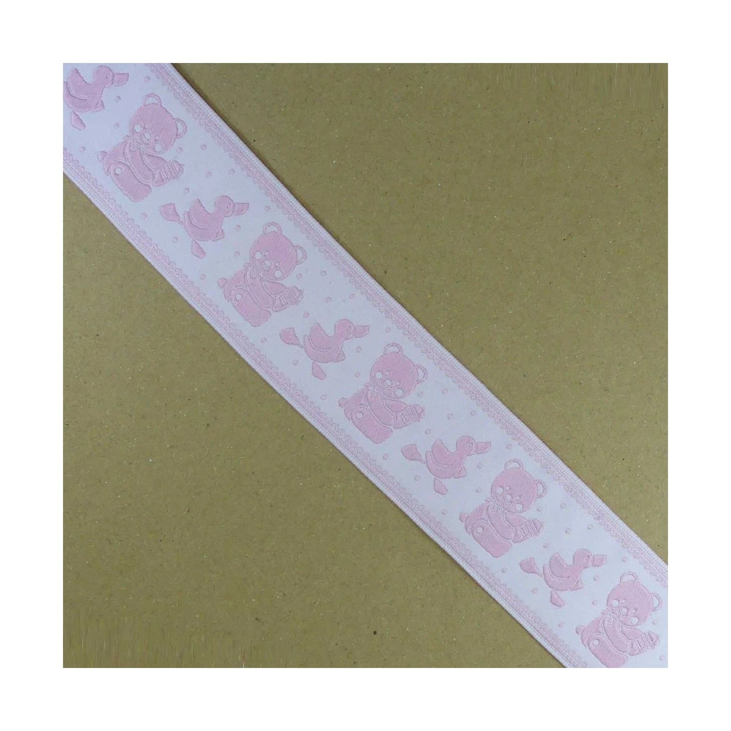 Cubrecosturas Infantil Oso Y Pato 4cm. Varios Colores 3 Cubrecosturas Infantil Oso Y Pato 4cm. Varios Colores