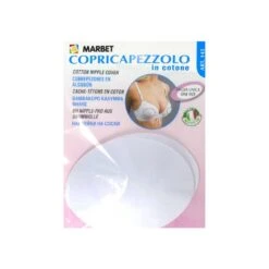 Cubrepezones De Algodón Blanco. Talla única