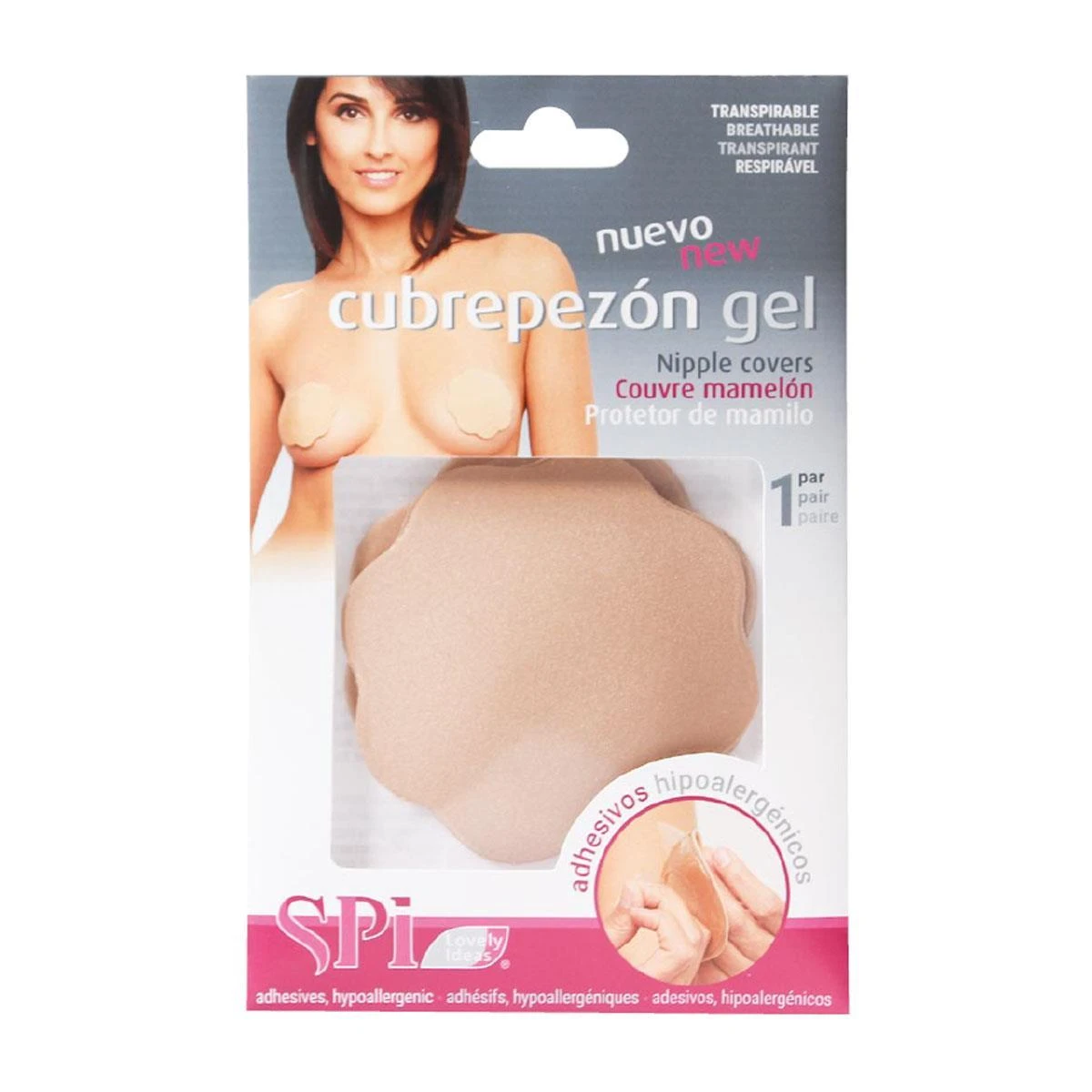 Cubrepezones De Gel Transpirables Adhesivos 3 Cubrepezones De Gel Transpirables Adhesivos