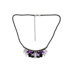 Cuello O Collar Con Cristales Multicolor. Varios Colores