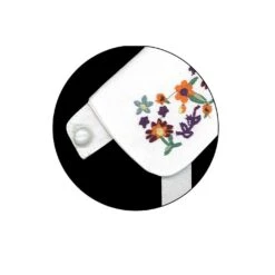 Cuello Para Camisa Con Bordado De Flores Multicolor -Merceria Botton cuello para camisa con bordado de flores multicolor2 1