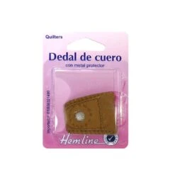 Dedal De Cuero Con Metal Protector