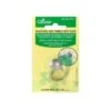 Dedal Metalizado Ajustable Con Placa Clover -Merceria Botton dedal metalizado ajustable con placa clover
