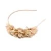 Diadema Con Flores De Gasa -Merceria Botton diadema con flores de gasa