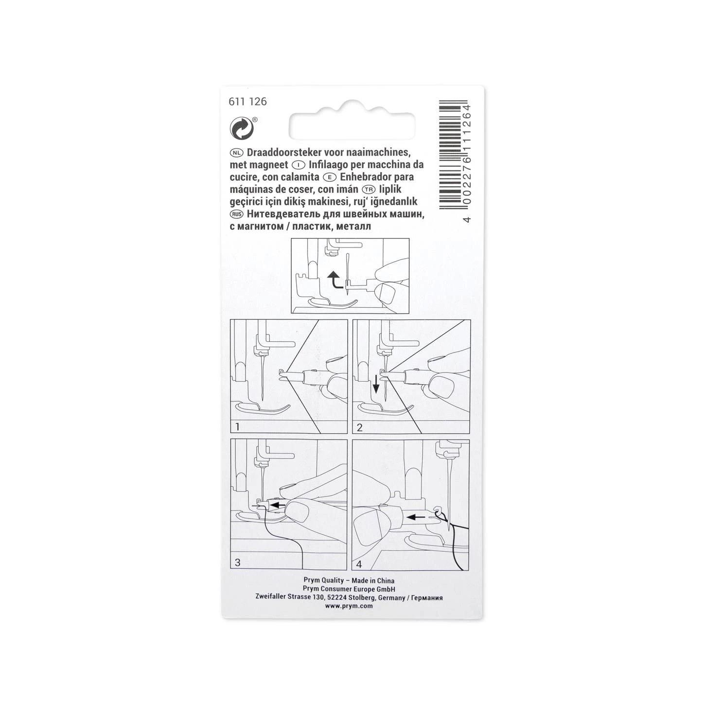 Enhebrador Para Máquina De Coser Con Imán. Prym 6 Enhebrador Para Máquina De Coser Con Imán. Prym - Imagen 4