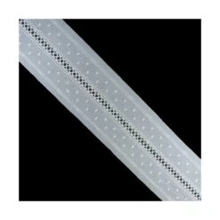 Entredós Blanco Bodoques Y Enrejado 55mm. Conjunto 46