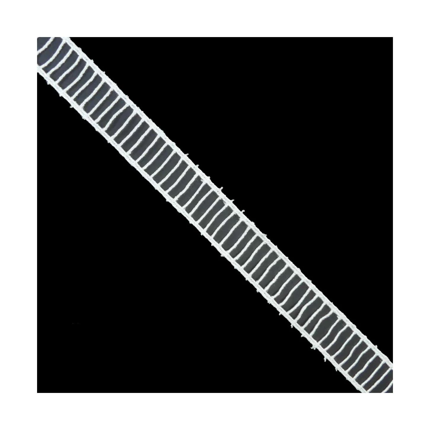 Entredós Blanco De Guipur 18mm Enrejado. Conjunto 2 3 Entredós Blanco De Guipur 18mm Enrejado. Conjunto 2