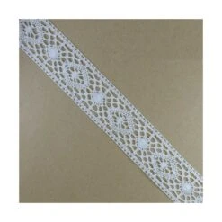 Entredós Bolillo Crudo 32mm. Conjunto 7