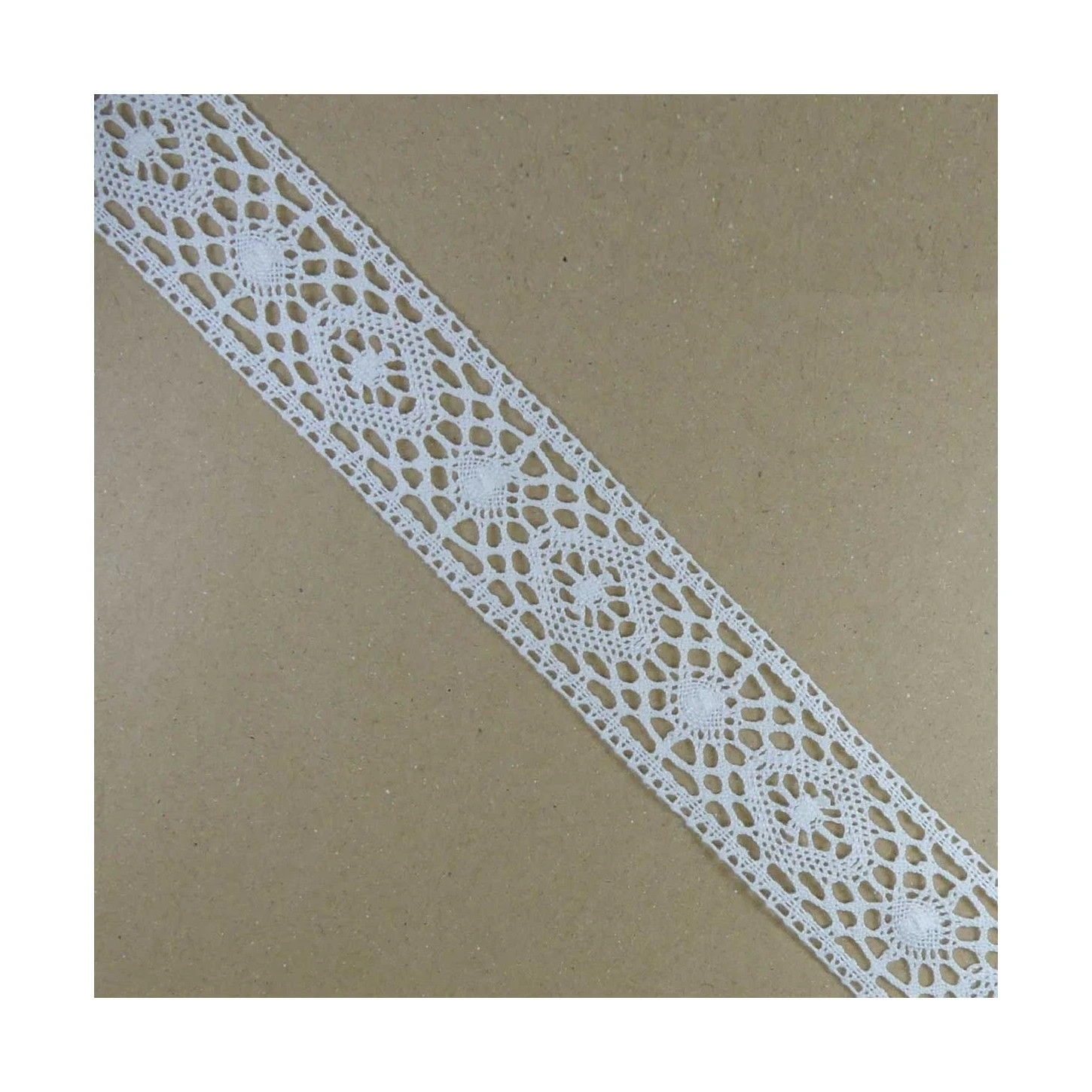 Entredós Bolillo Crudo 32mm. Conjunto 7 3 Entredós Bolillo Crudo 32mm. Conjunto 7