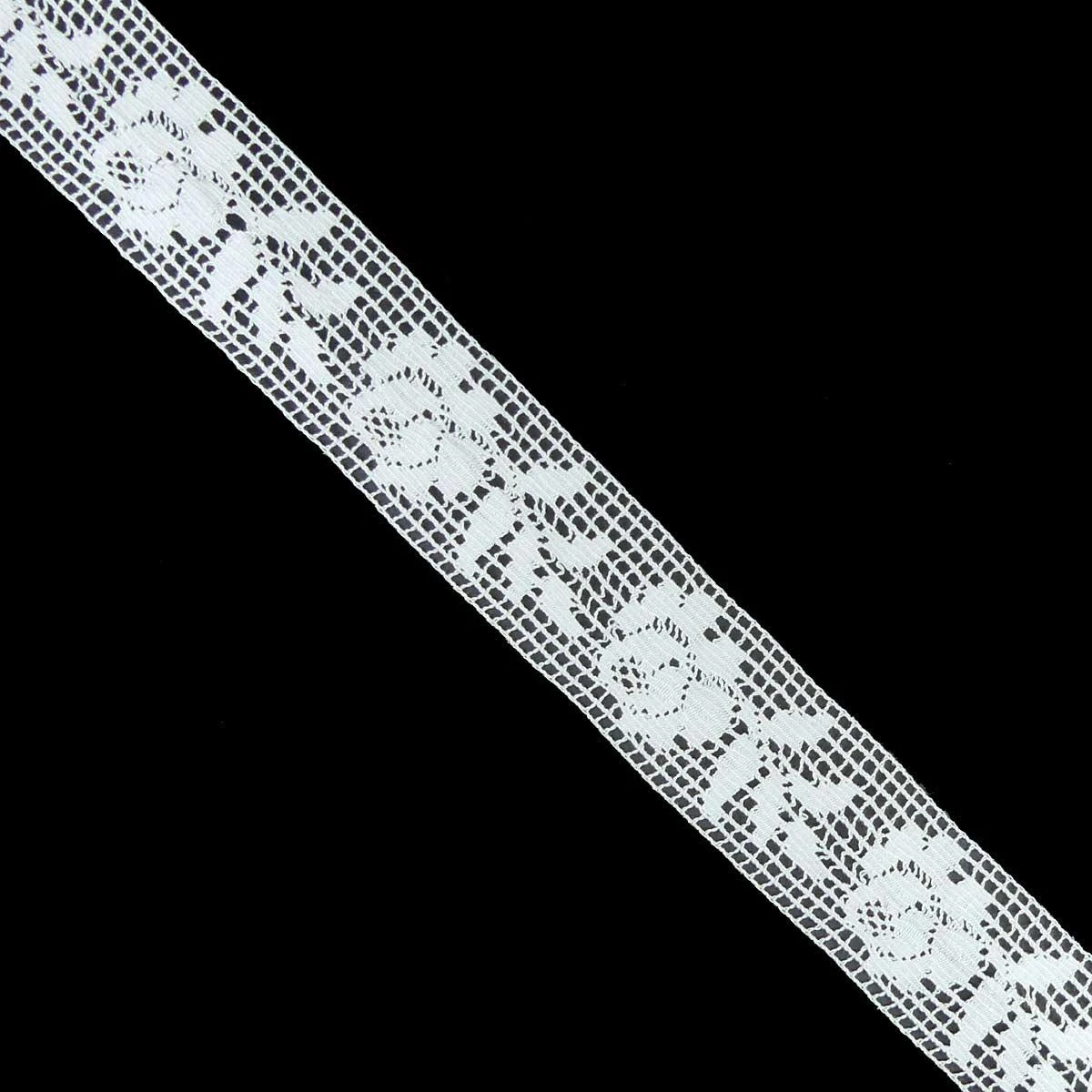 Entredós Bolillo Rosas 2,5cm 3 Entredós Bolillo Rosas 2,5cm