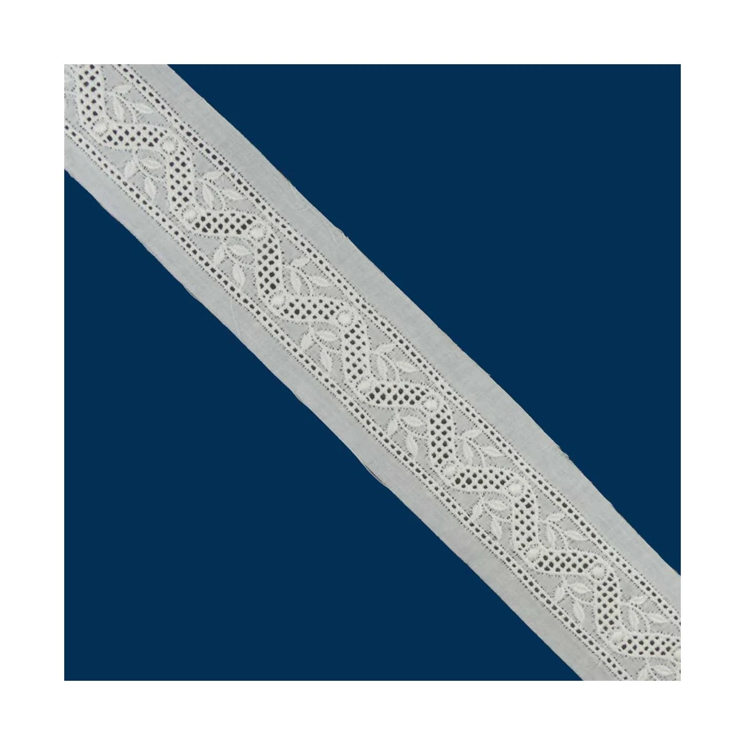 Entredós Bordado Beig 2cm Algodón . Conjunto 2 3 Entredós Bordado Beig 2cm Algodón . Conjunto 2