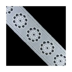 Entredós Bordado Blanco 6cm. Conjunto 80