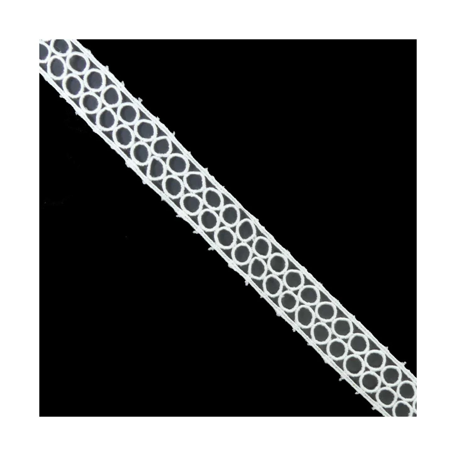 Entredós De Guipur Blanco 2cm Aros. Conjunto 1 3 Entredós De Guipur Blanco 2cm Aros. Conjunto 1