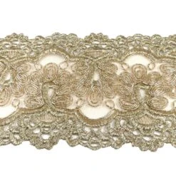 Entredós De Guipur Dorado 8cm. Cenefa 5 Entredós De Guipur Dorado 8cm. Cenefa -Merceria Botton entredos de guipur dorado 8cm cenefa 1