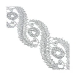 Entredós De Guipur Helechos Metalizado 6cm. Varios Colores 5 Entredós De Guipur Helechos Metalizado 6cm. Varios Colores -Merceria Botton entredos de guipur helechos metalizado 6cm 1