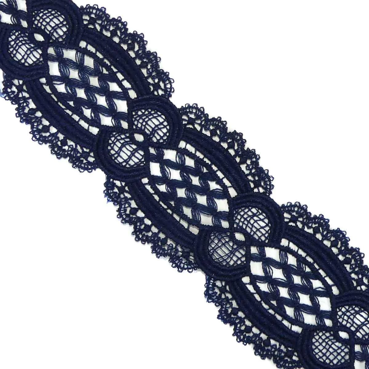 Entredós De Guipur Ondas Calado 6,5cm. Varios Colores 3 Entredós De Guipur Ondas Calado 6,5cm. Varios Colores