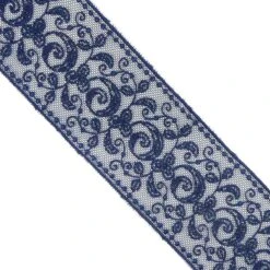 Entredós De Tul Bordado 5cm