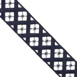 Entredós De Guipur 3,8cm Geométrico