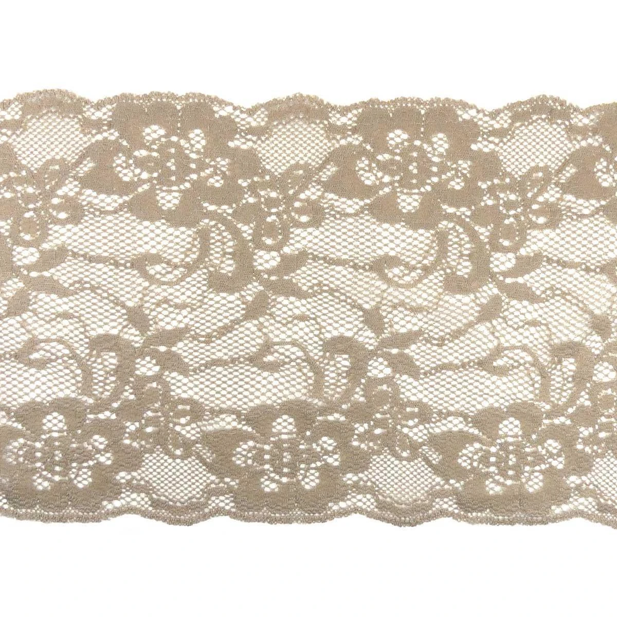 Entredós Nylón Elástico 14cm. Varios Colores 3 Entredós Nylón Elástico 14cm. Varios Colores