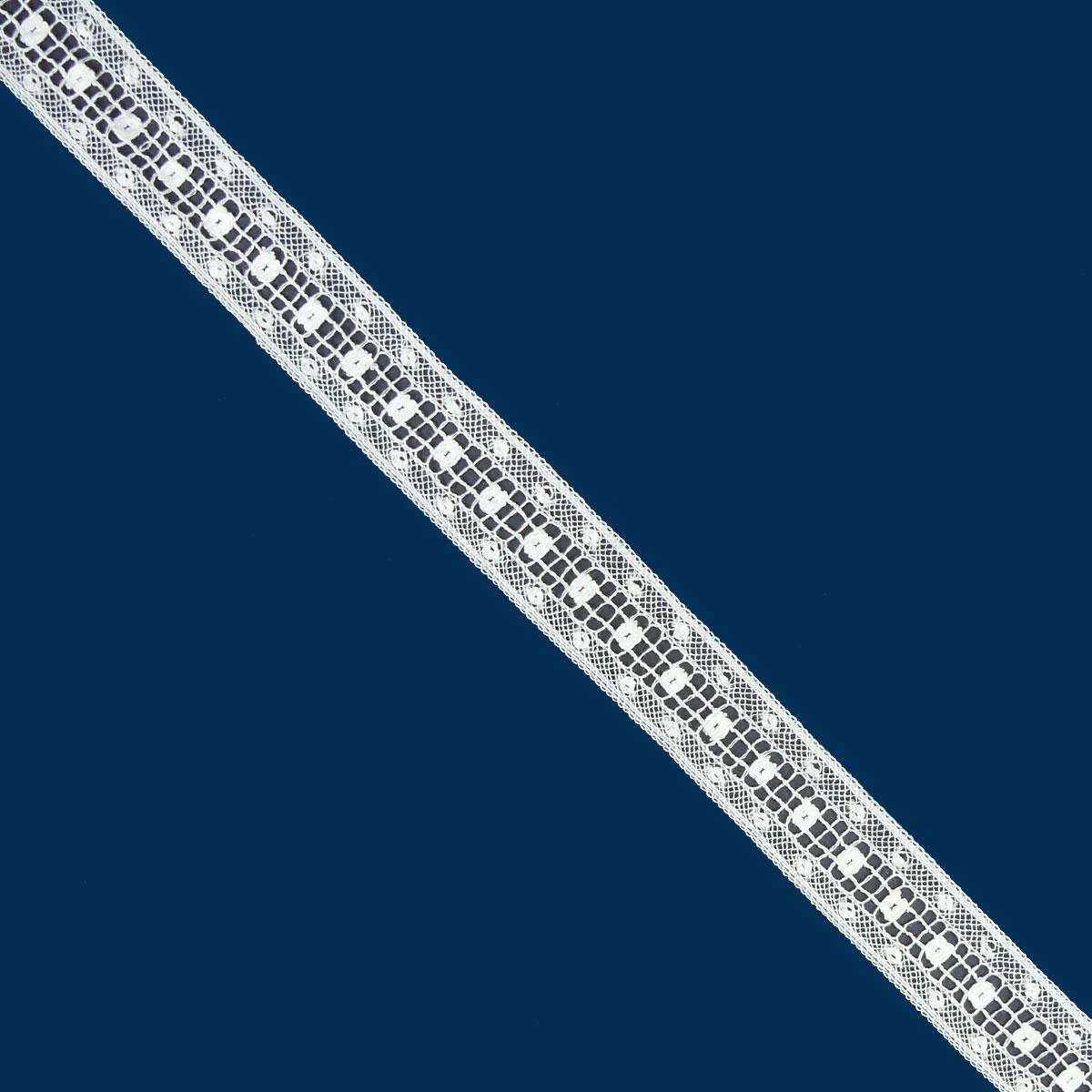 Entredós Valencienne Red Blanco Roto 1,7cm 3 Entredós Valencienne Red Blanco Roto 1,7cm