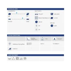 Entretela Termoadhesiva Gruesa. Negro -Merceria Botton entretela termoadhesiva gruesa negro 2