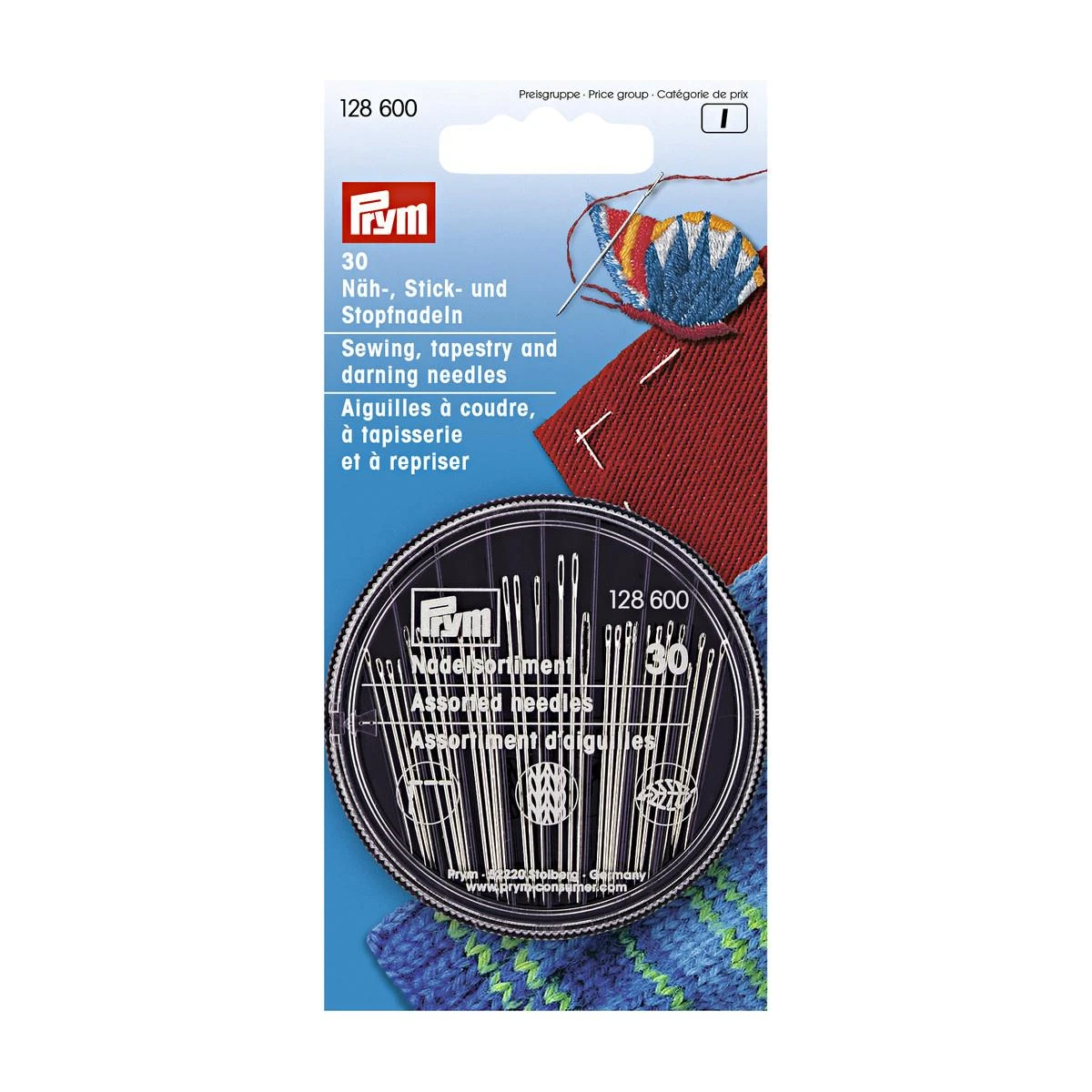 Estuche Agujas Para Coser Y Bordar. Prym 3 Estuche Agujas Para Coser Y Bordar. Prym