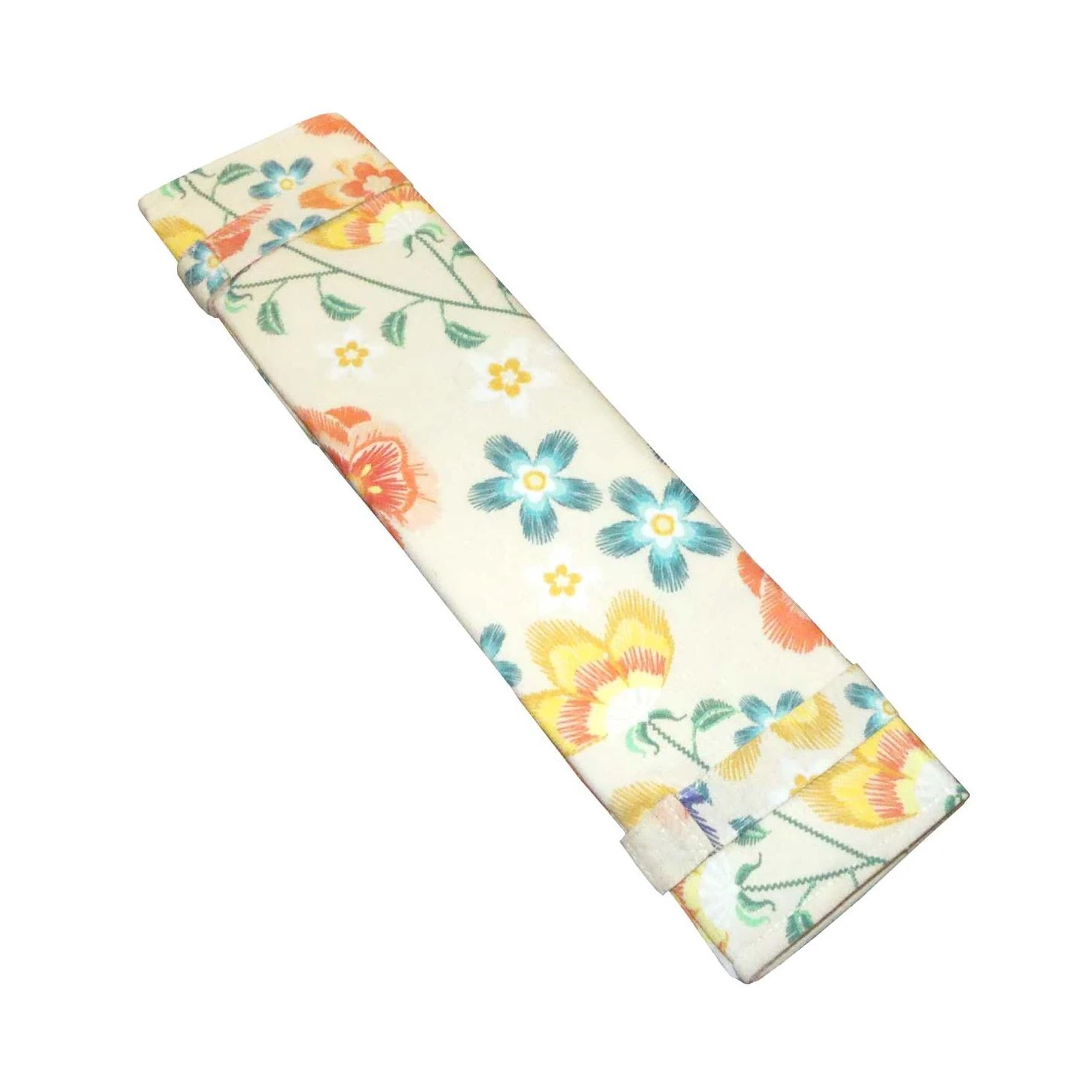 Estuche Porta Agujas Desplegable Flores Lino 3 Estuche Porta Agujas Desplegable Flores Lino
