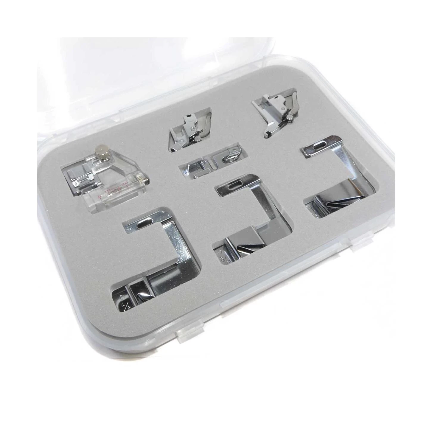 Estuche Prensatelas Y Adaptadores Para Dobladillos 3 Estuche Prensatelas Y Adaptadores Para Dobladillos