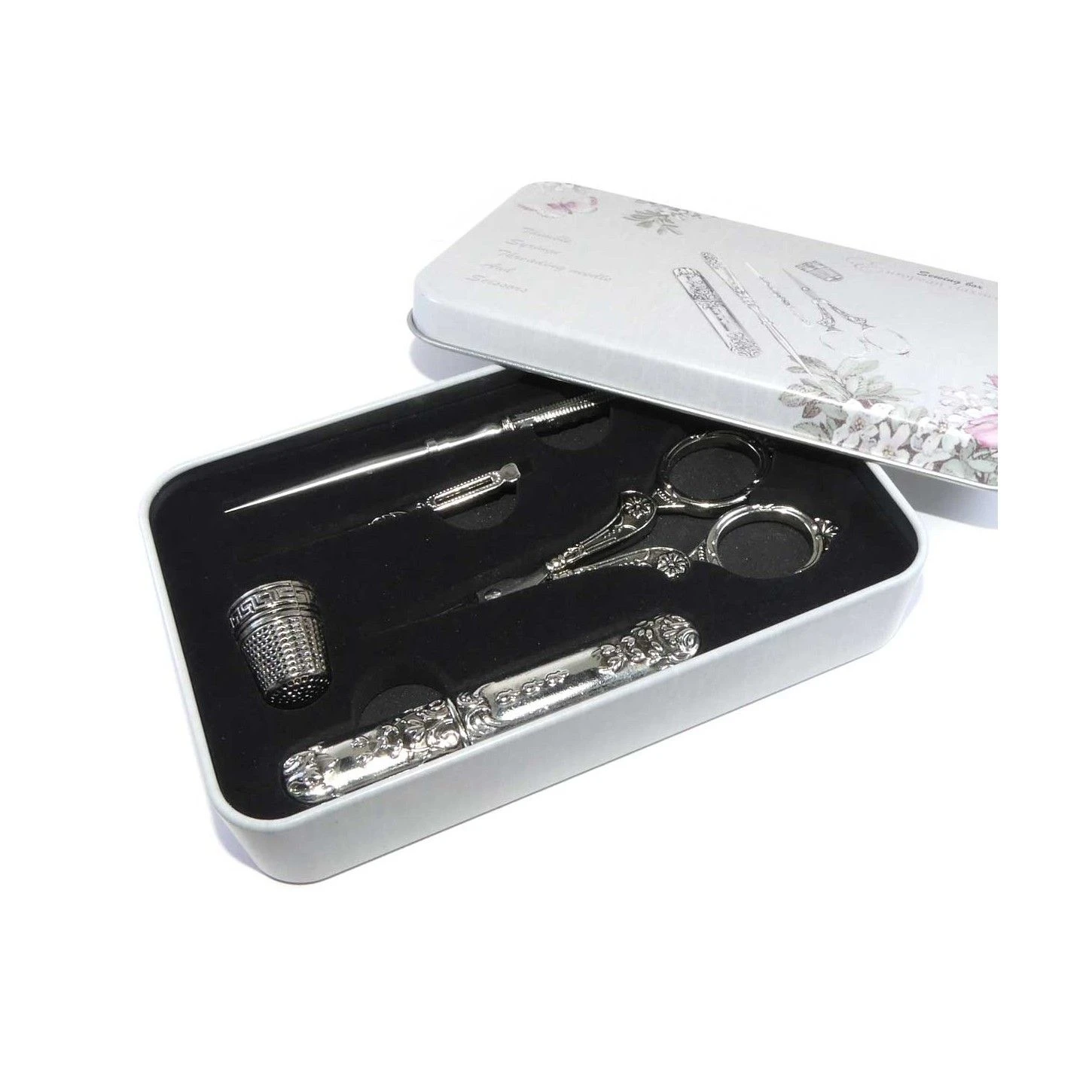 Estuche Tijeras Bordar Y Accesorios. Varios Colores 3 Estuche Tijeras Bordar Y Accesorios. Varios Colores