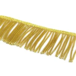 Fleco De Alambrillo Dorado 5cm 5 Fleco De Alambrillo Dorado 5cm -Merceria Botton fleco de alambrillo dorado 5cm 1