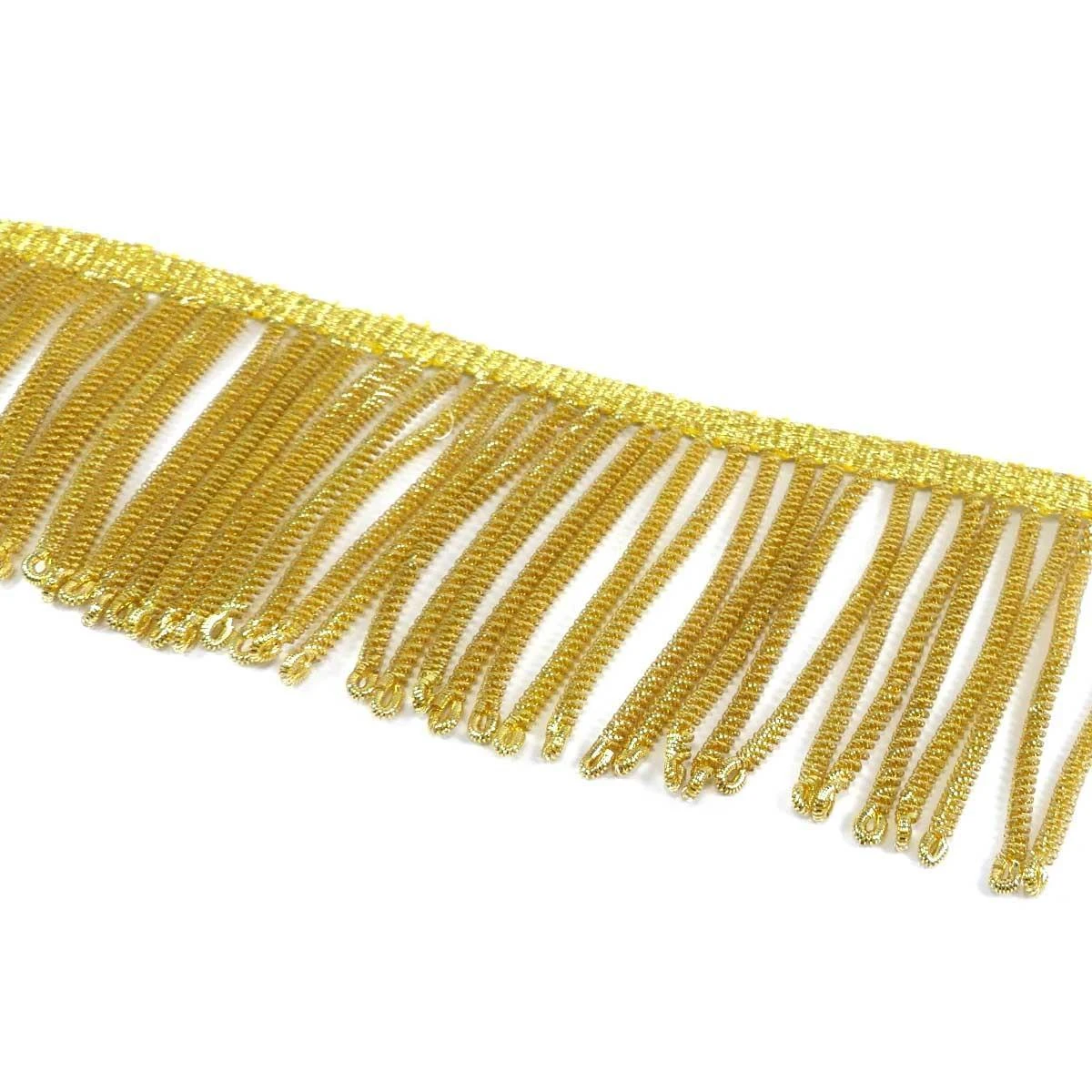 Fleco De Alambrillo Dorado 5cm 4 Fleco De Alambrillo Dorado 5cm - Imagen 2