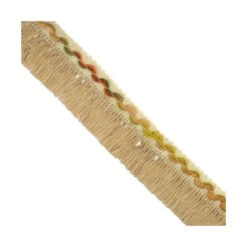 Fleco De Antelina Con Lana 4,2cm. Varios Colores