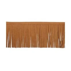 Fleco De Antelina Gruesa 7cm. Marrón Claro