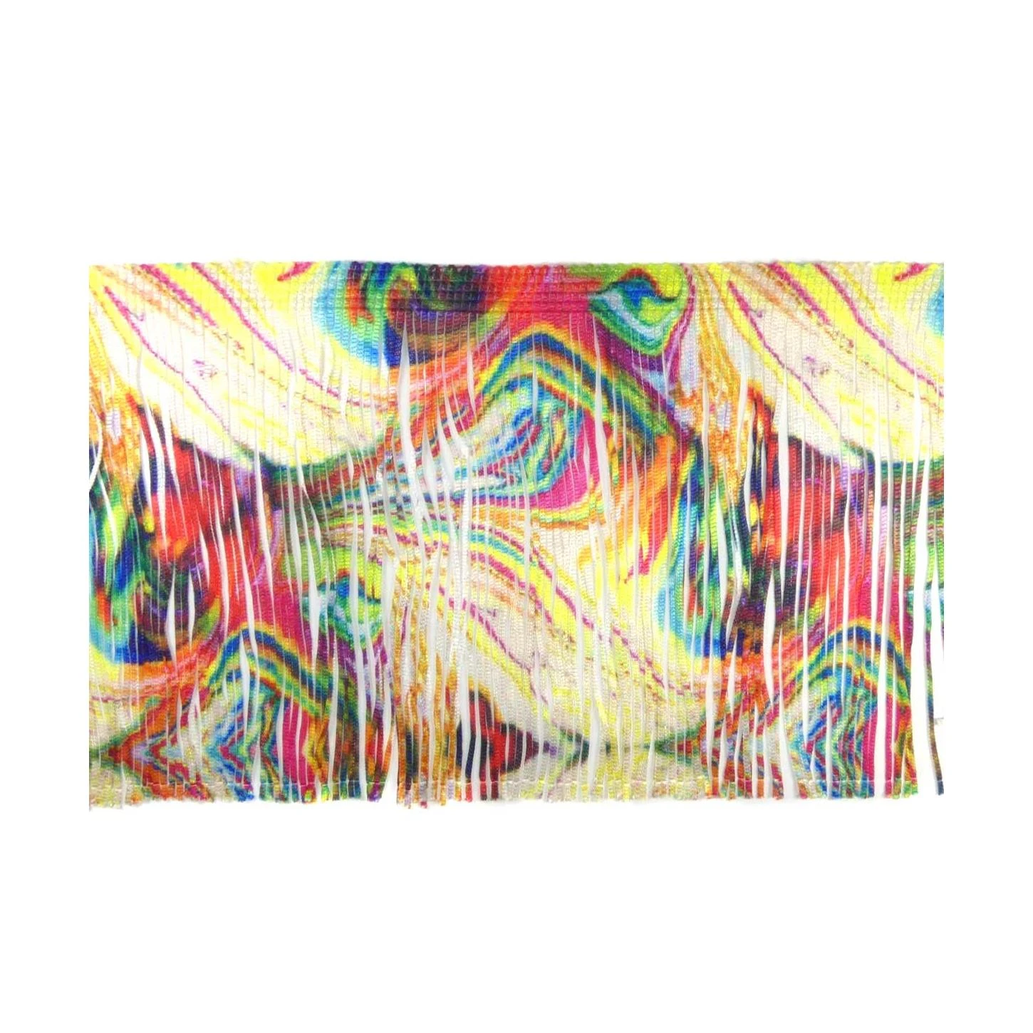 Fleco De Cuquillo Impreso Amanecer 14cm 3 Fleco De Cuquillo Impreso Amanecer 14cm