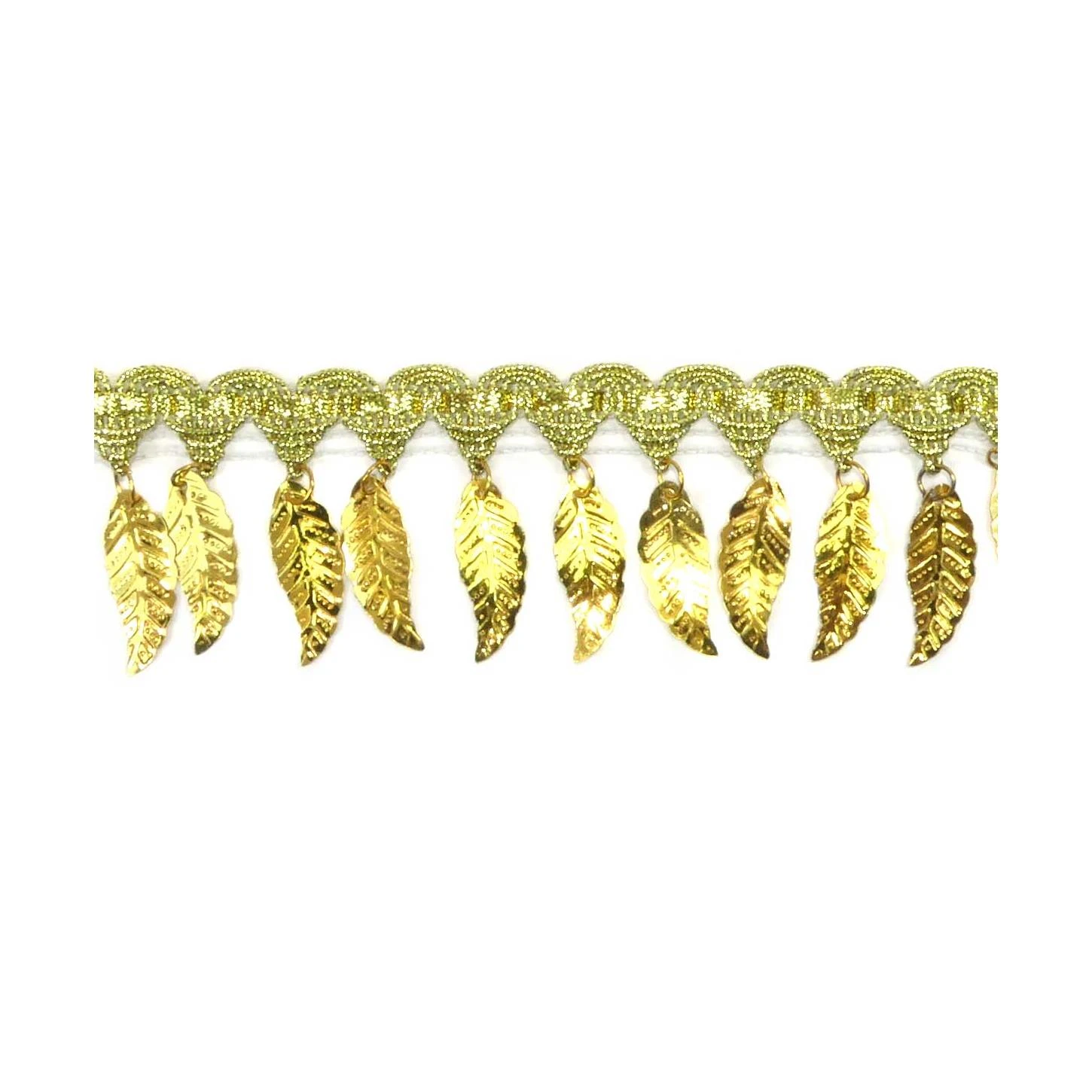 Fleco De Hojas Metalizado 45mm. Varios Colores 3 Fleco De Hojas Metalizado 45mm. Varios Colores