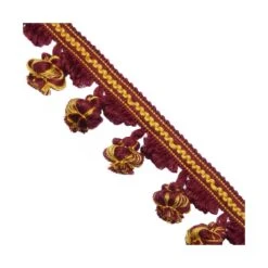 Fleco De Madroño Granados Bicolor 5,5cm. Múltiples Colores