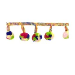 Madroño En Fleco Multicolor 5cm