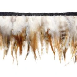 Fleco De Plumas Natural De Gallo 9-13cm