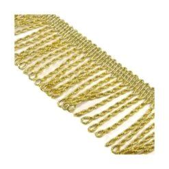 Fleco Dorado Fino De Rapacejo 3,5cm. Sin Movimiento