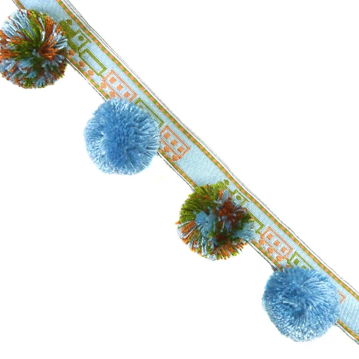 Fleco Madroño Con Cubrecosturas Infantil 4,5cm 3 Fleco Madroño Con Cubrecosturas Infantil 4,5cm