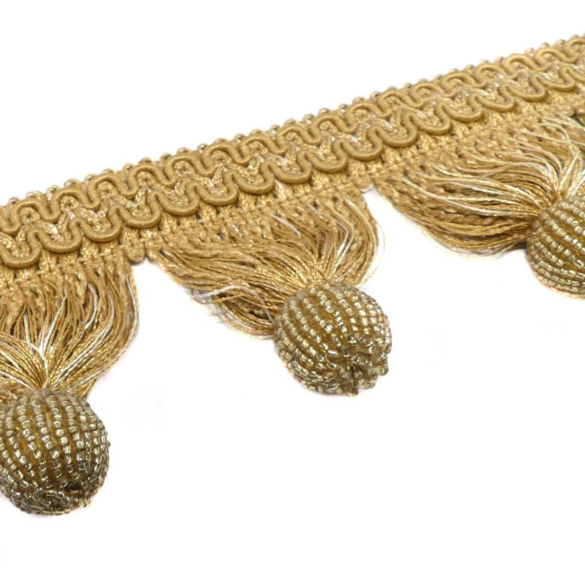 Fleco Madroños De Rocalla 7cm 4 Fleco Madroños De Rocalla 7cm - Imagen 2