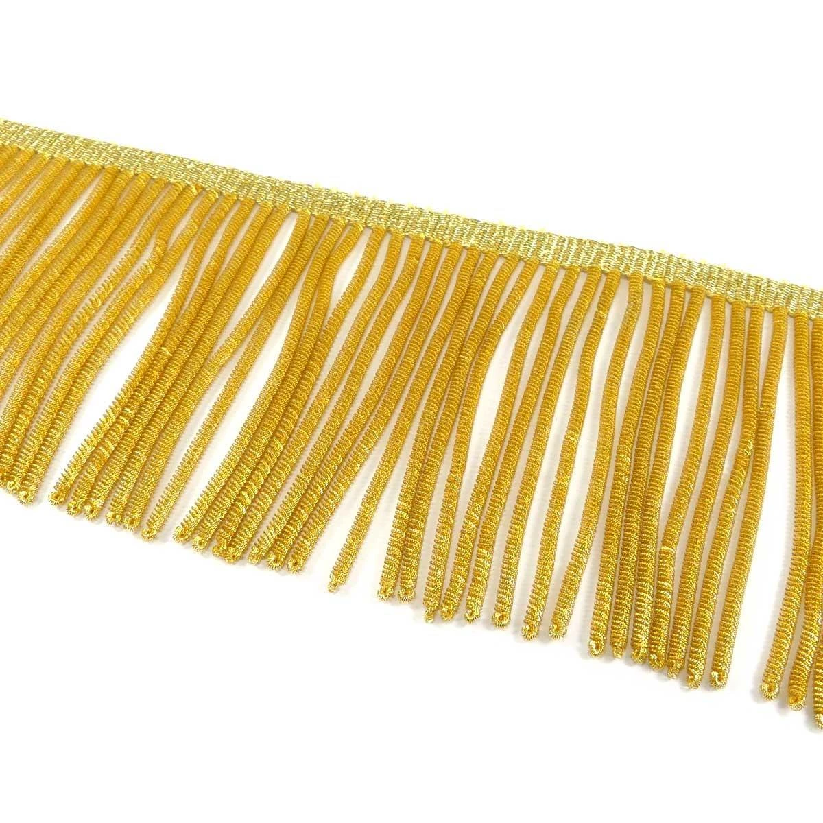 Fleco Metálico Dorado De 8cm 4 Fleco Metálico Dorado De 8cm - Imagen 2