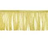 Fleco Metálico Dorado De 8cm 2 Fleco Metálico Dorado De 8cm -Merceria Botton fleco metalico dorado de 8cm