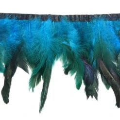 Fleco Plumas Bicolor 11-16cm. Varios Colores