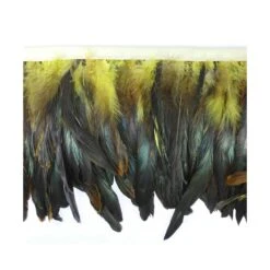 Fleco De Plumas Bicolor 16cm. Varios Colores